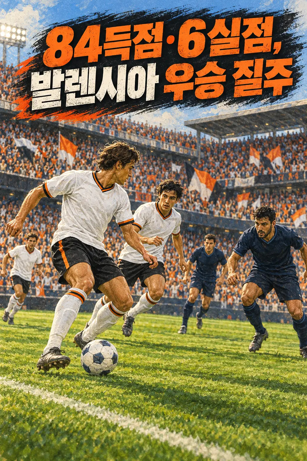 84득점·6실점, 발렌시아 우승 질주