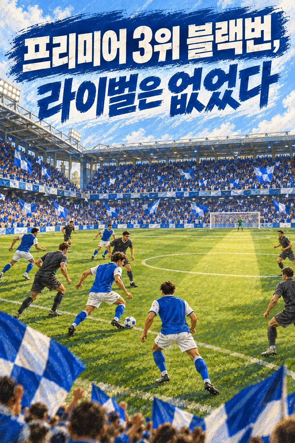 프리미어 3위 블랙번, 라이벌은 없었다