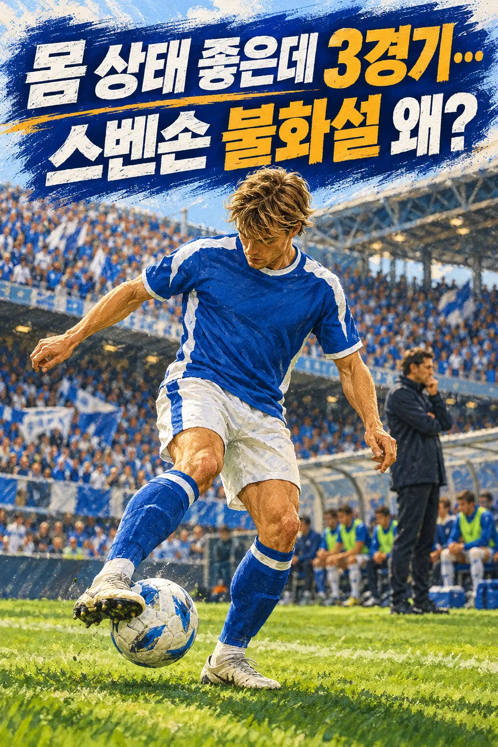 몸 상태 좋은데 3경기…스벤손 불화설 왜?
