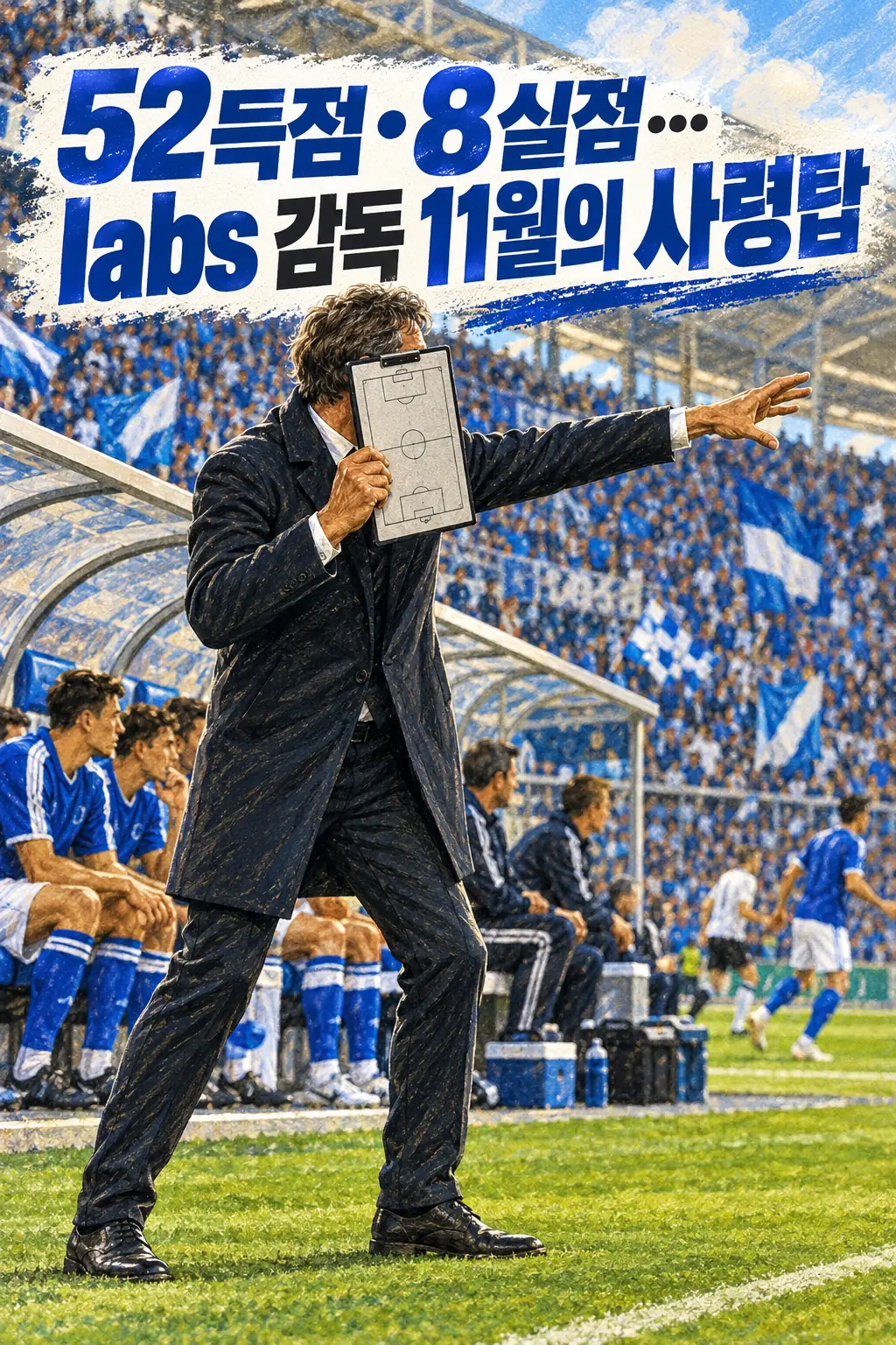 52득점·8실점…labs 감독 11월의 사령탑