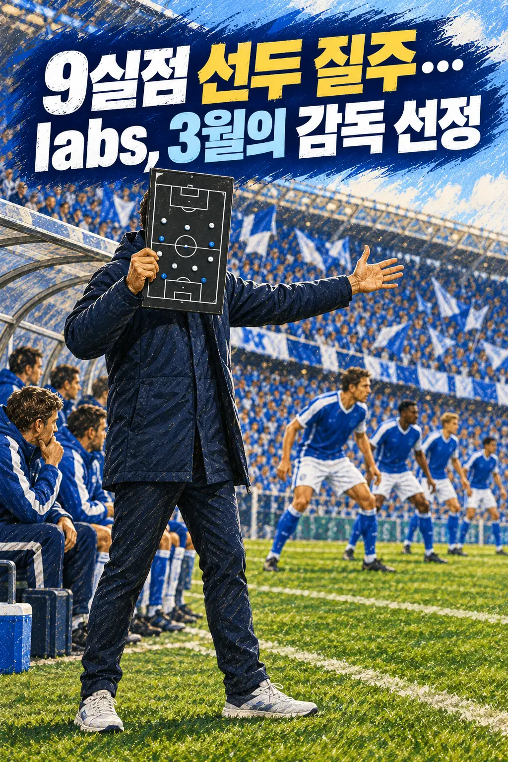 9실점 선두 질주…labs, 3월의 감독 선정