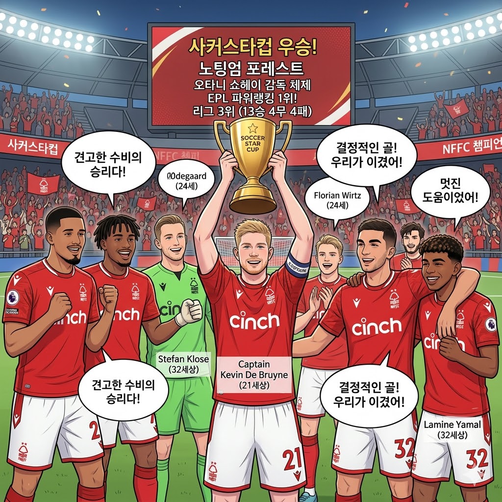 오타니의 포레스트, 리그 1위 저력으로 컵까지 석권!