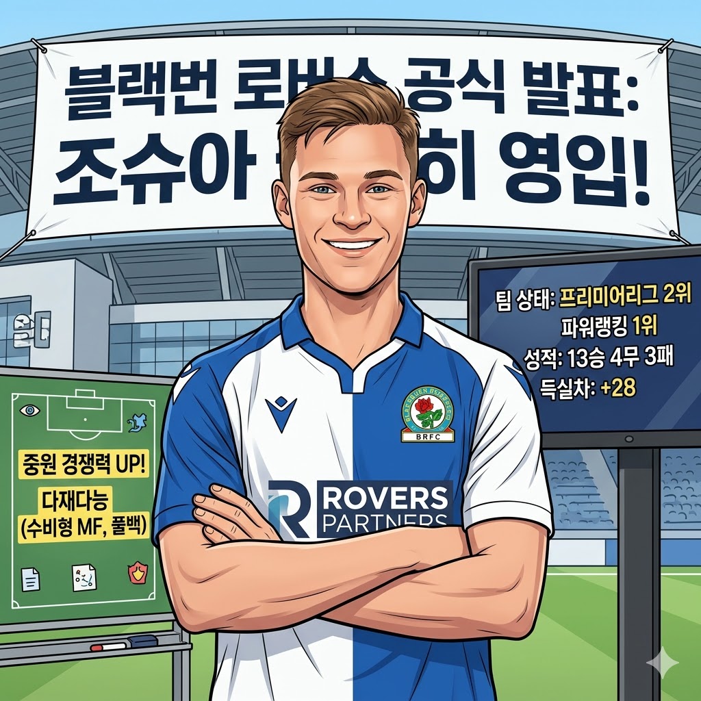 블랙번, 키미히 영입! 우승 퍼즐 완성되나
