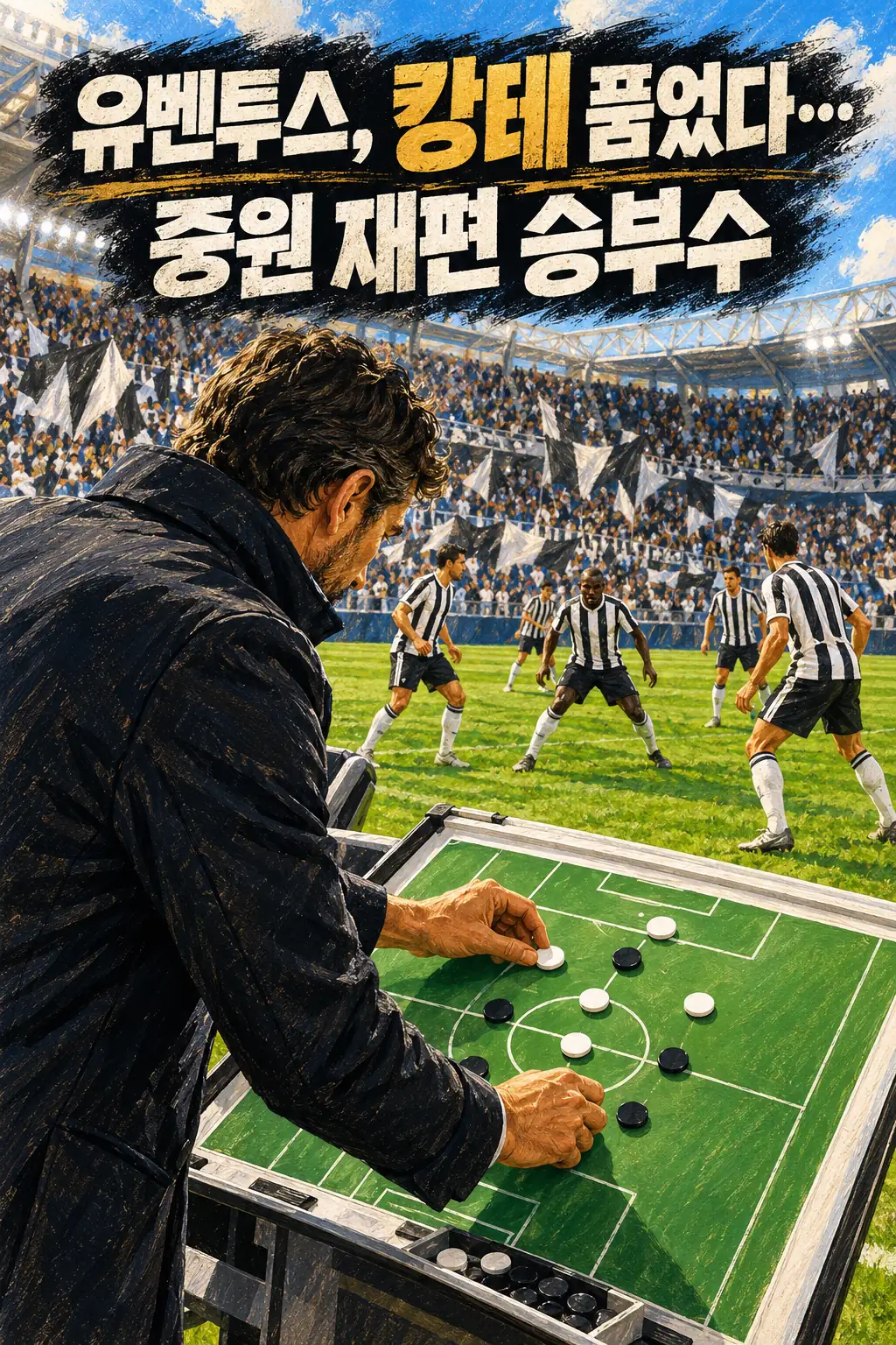 유벤투스, 캉테 품었다…중원 재편 승부수