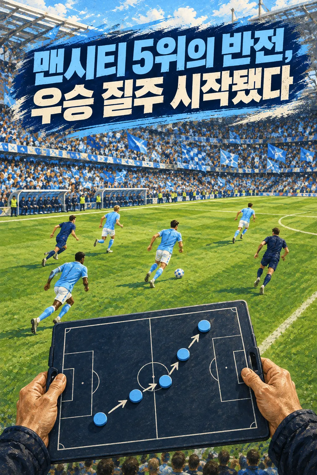 맨시티 5위의 반전, 우승 질주 시작됐다