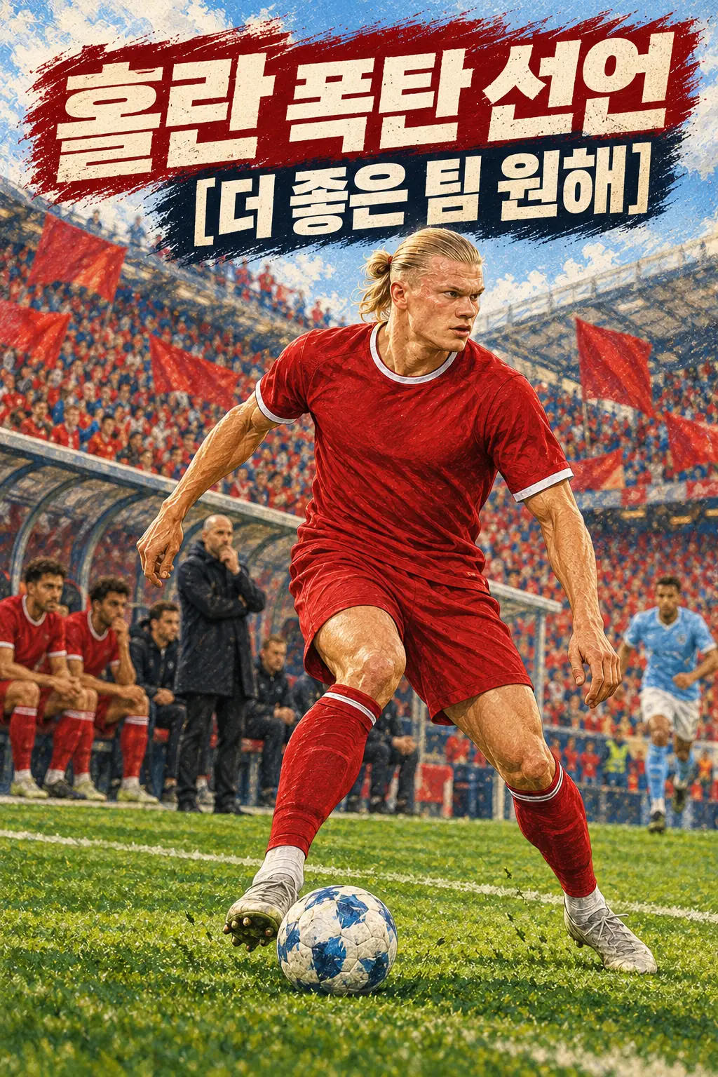 홀란 폭탄 선언 [더 좋은 팀 원해]