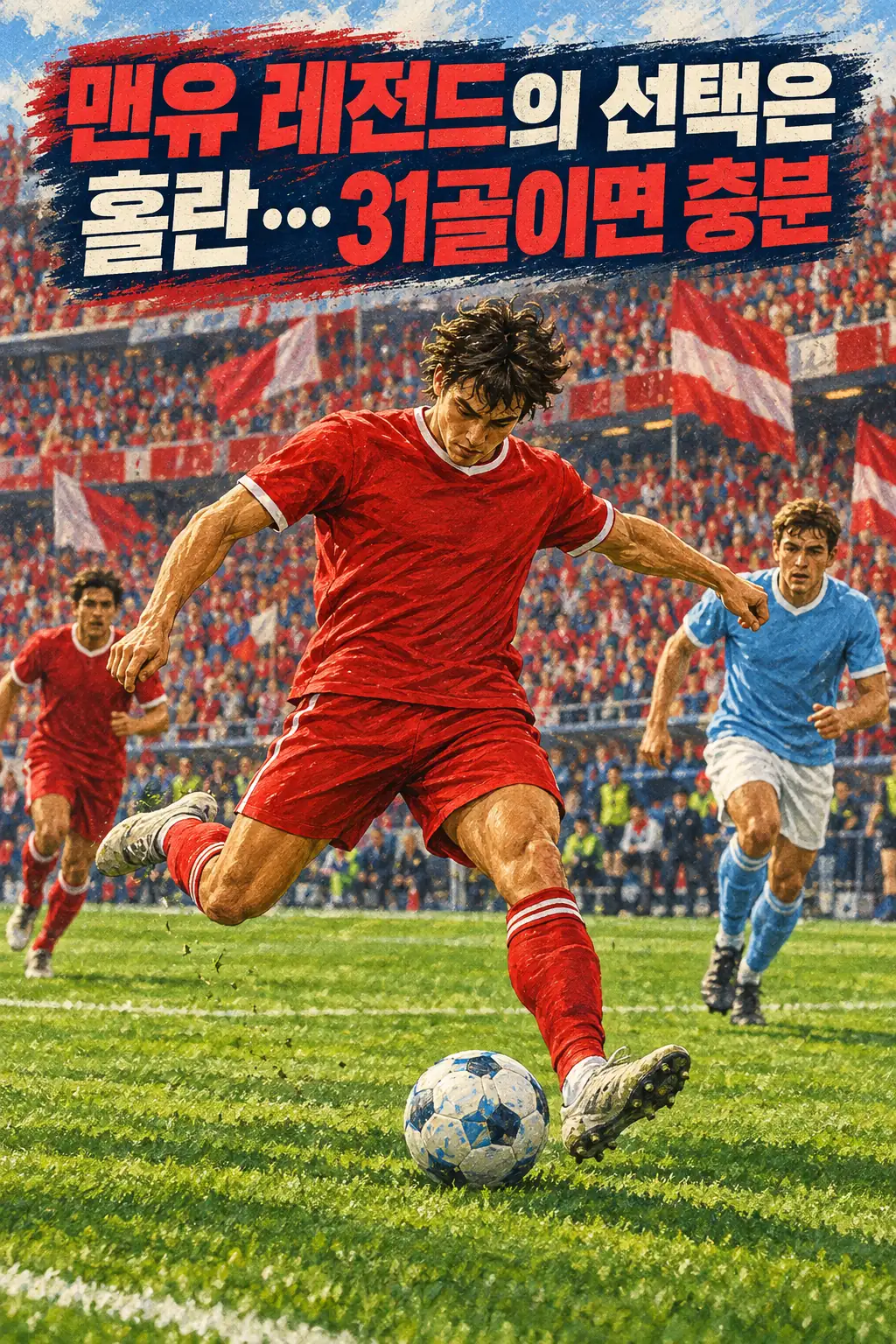 맨유 레전드의 선택은 홀란…31골이면 충분