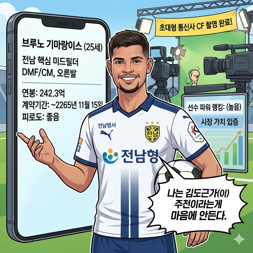 242억 브루노, CF 찍고 `김도근 불만` 폭로!