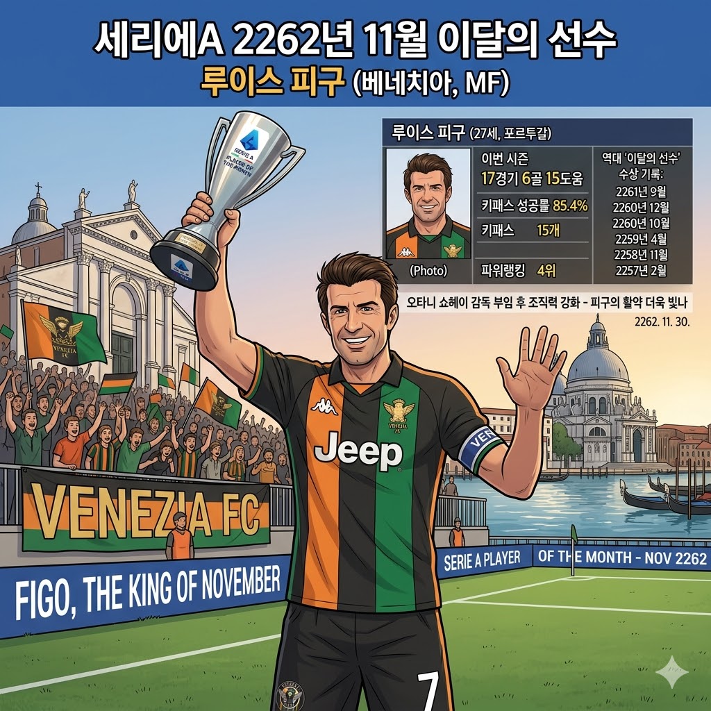피구, [세리에A] 11월 MVP! ';베네치아 돌풍'; 주역
