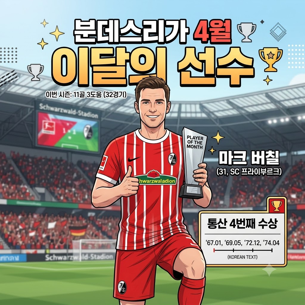 [4회 수상] 분데스리가를 지배하는 남자, Burchill