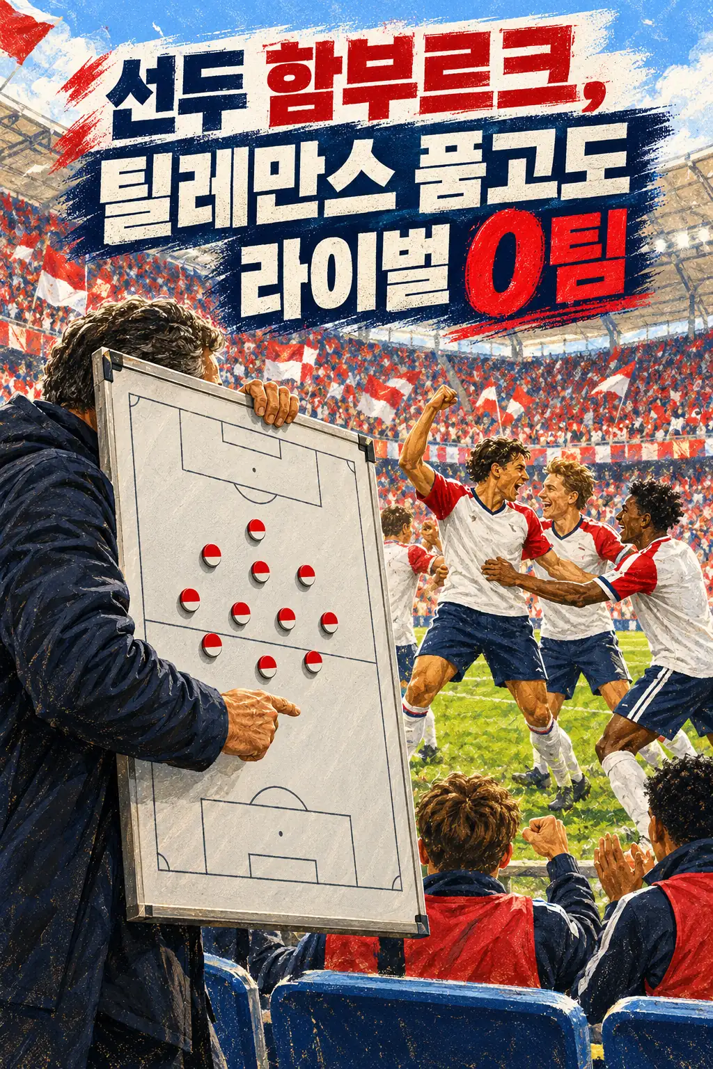 선두 함부르크, 틸레만스 품고도 라이벌 0팀