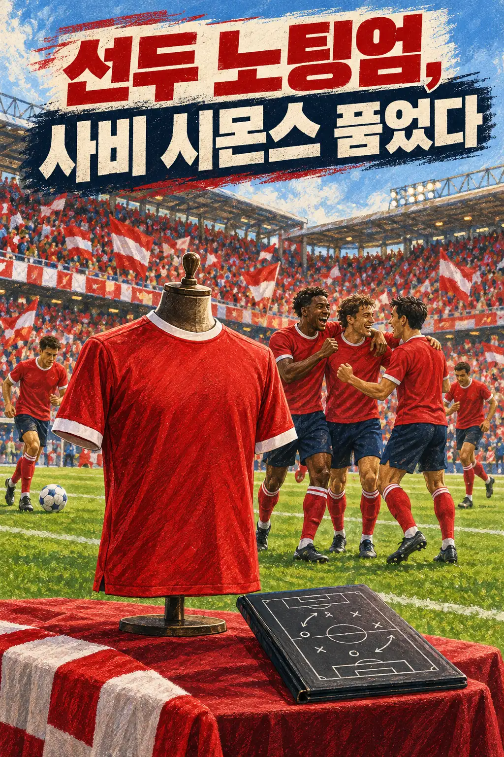 선두 노팅엄, 사비 시몬스 품었다