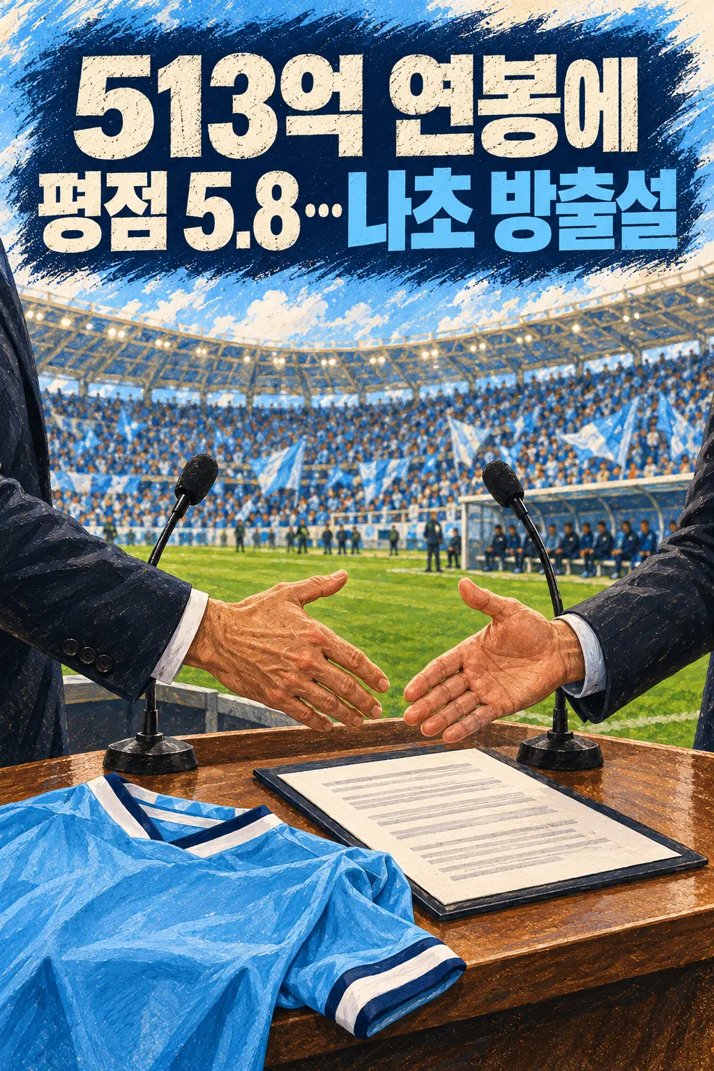 513억 연봉에 평점 5.8…나초 방출설