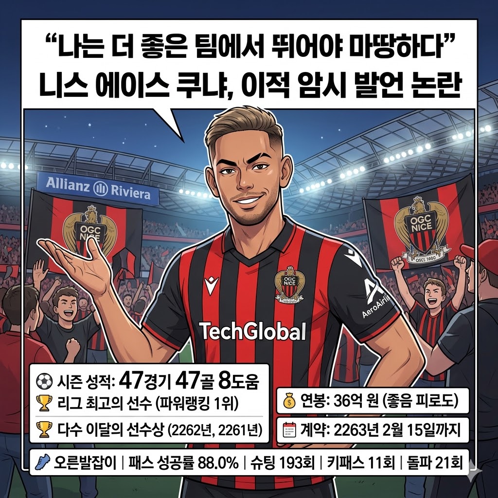 [쿠냐 폭탄선언] 난 더 높은 곳으로 간다!