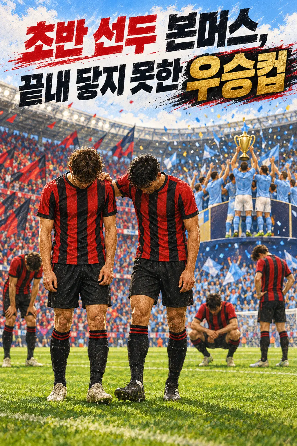 초반 선두 본머스, 끝내 닿지 못한 우승컵