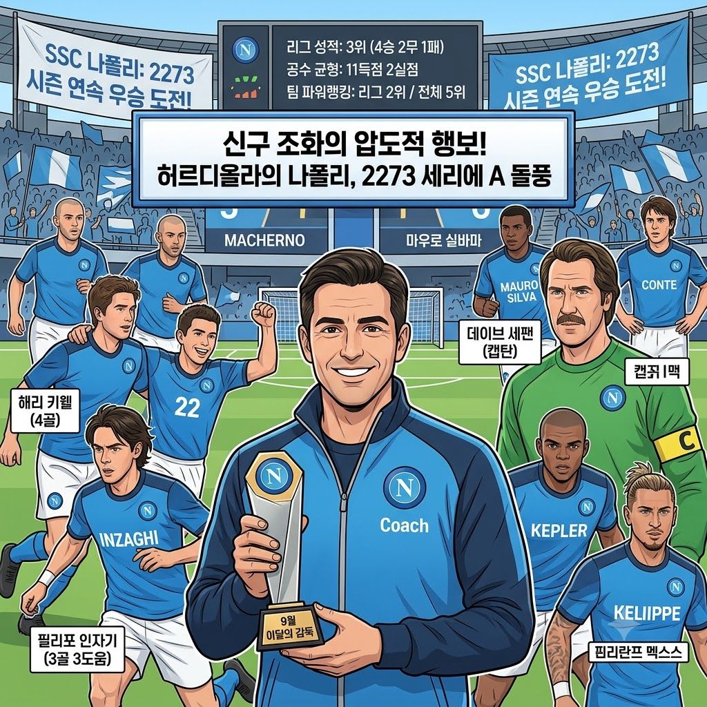 허르디올라의 나폴리, 철벽수비로 세리에A 정복 나선