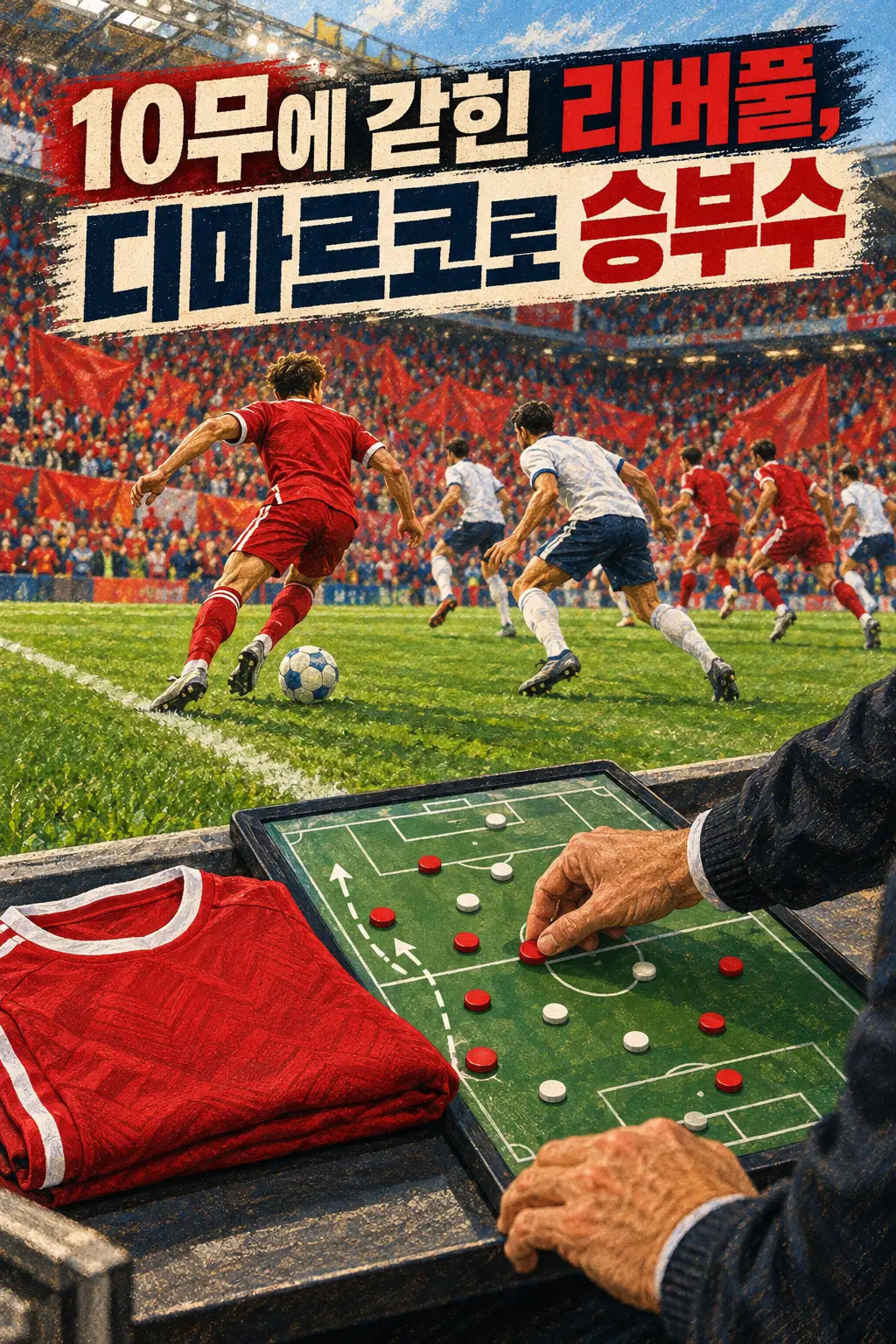 10무에 갇힌 리버풀, 디마르코로 승부수