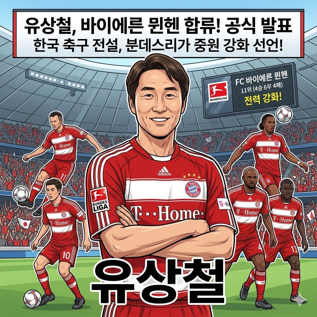 [뮌헨 쇼크] 유상철, 전설의 귀환! 중원 장악할까
