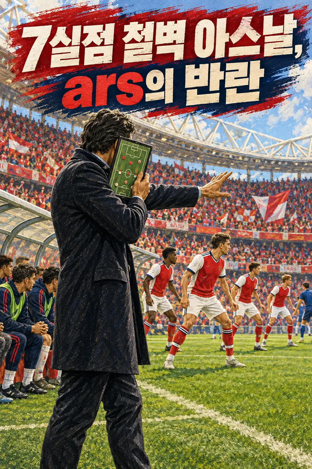 7실점 철벽 아스날, ars의 반란