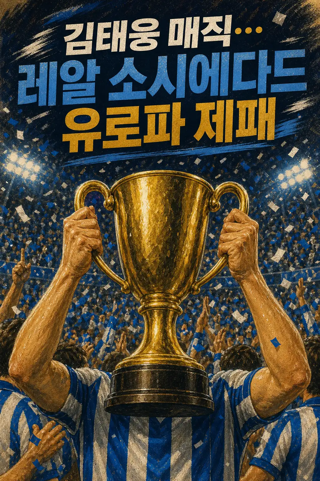 김태웅 매직…레알 소시에다드 유로파 제패