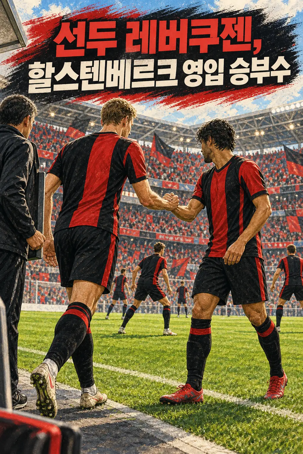 선두 레버쿠젠, 할스텐베르크 영입 승부수