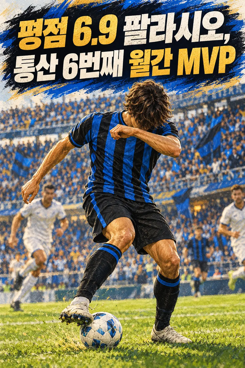 평점 6.9 팔라시오, 통산 6번째 월간 MVP