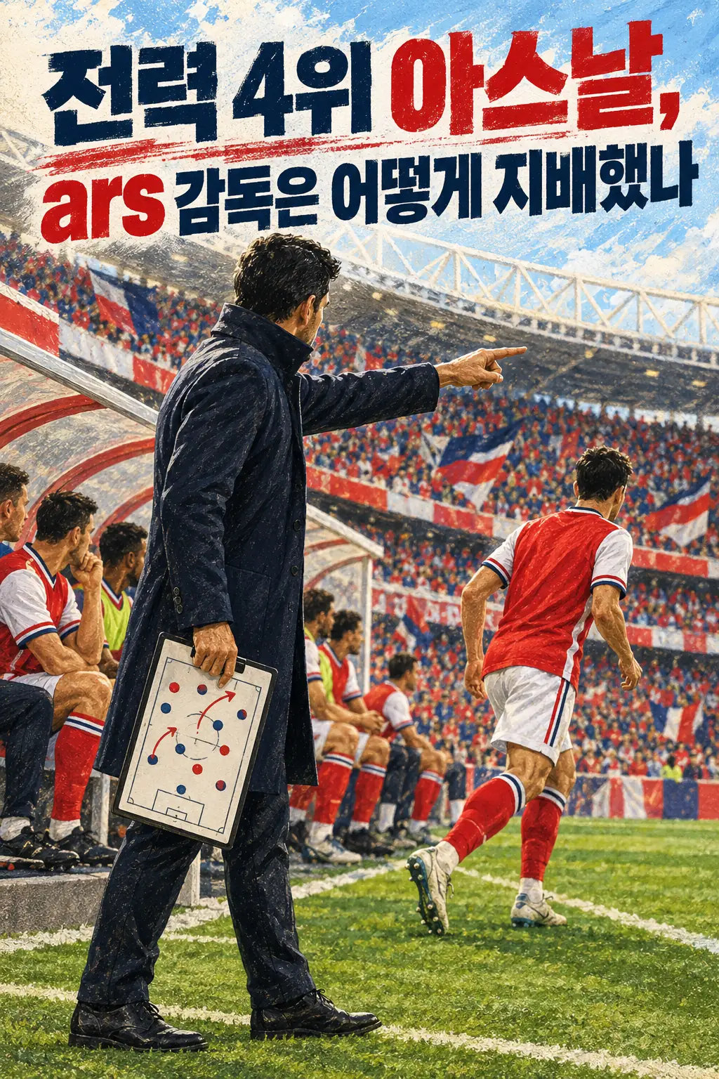전력 4위 아스날, ars 감독은 어떻게 지배했나