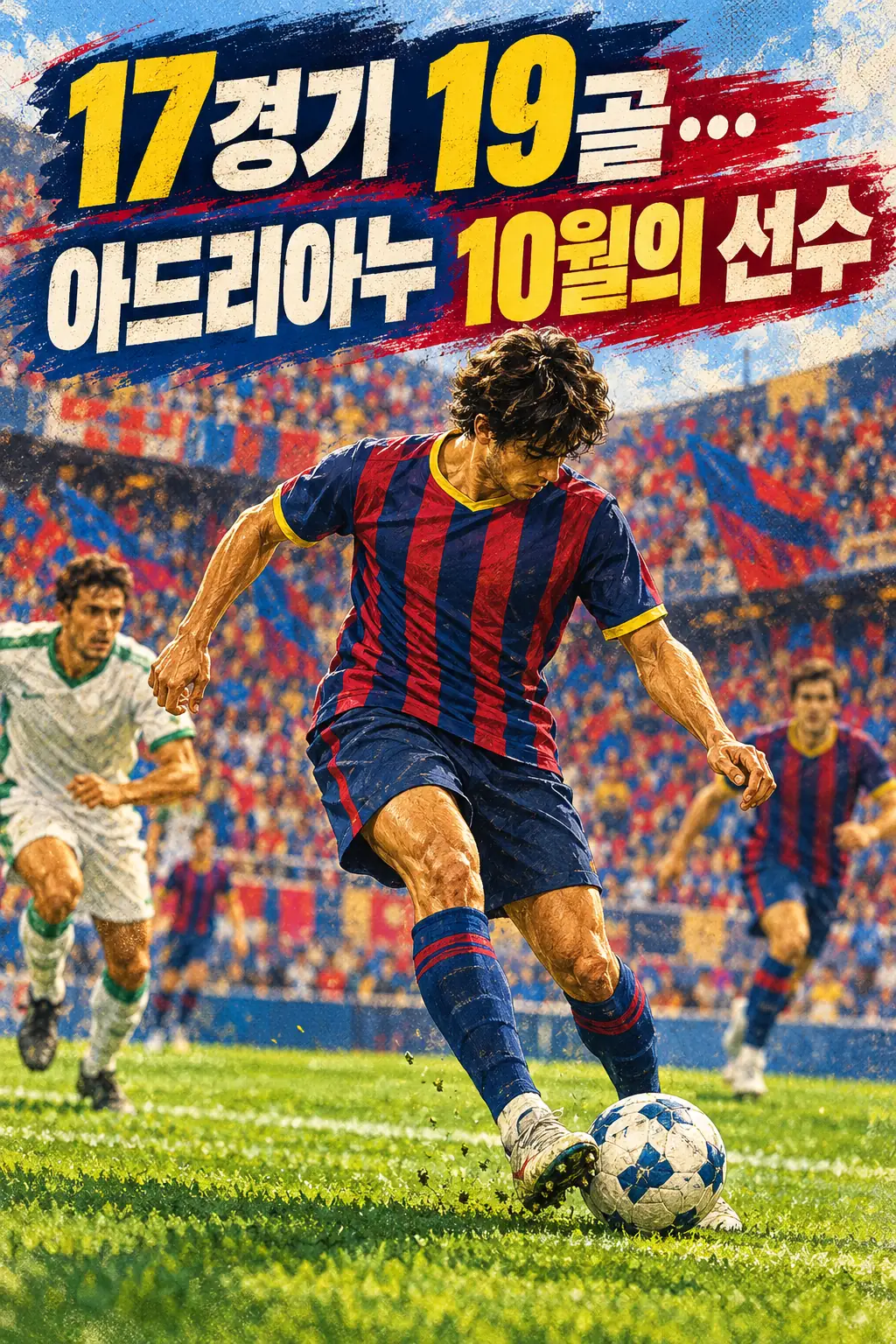 17경기 19골…아드리아누 10월의 선수