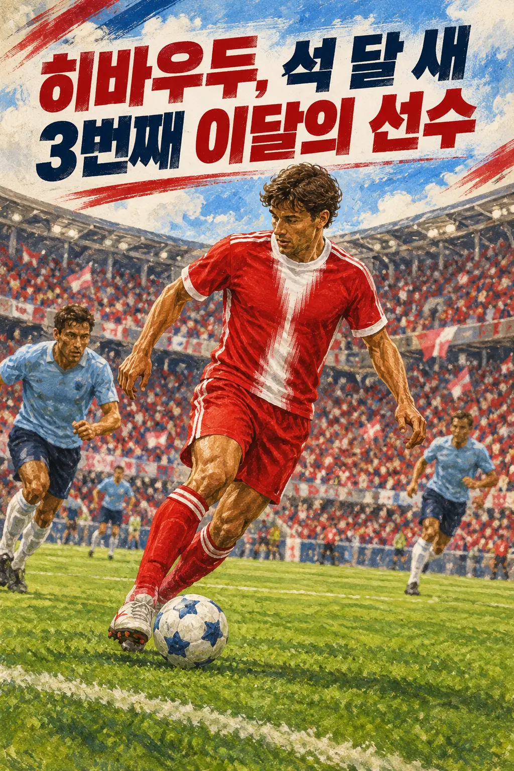 히바우두, 석 달 새 3번째 이달의 선수