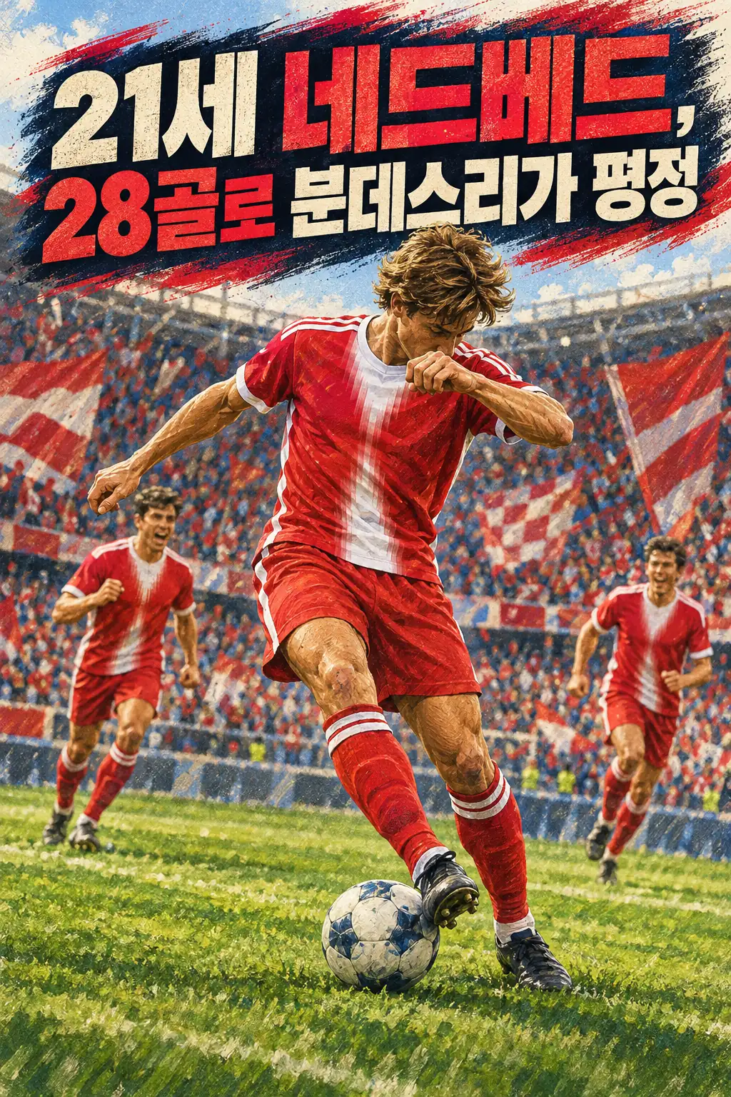 21세 네드베드, 28골로 분데스리가 평정