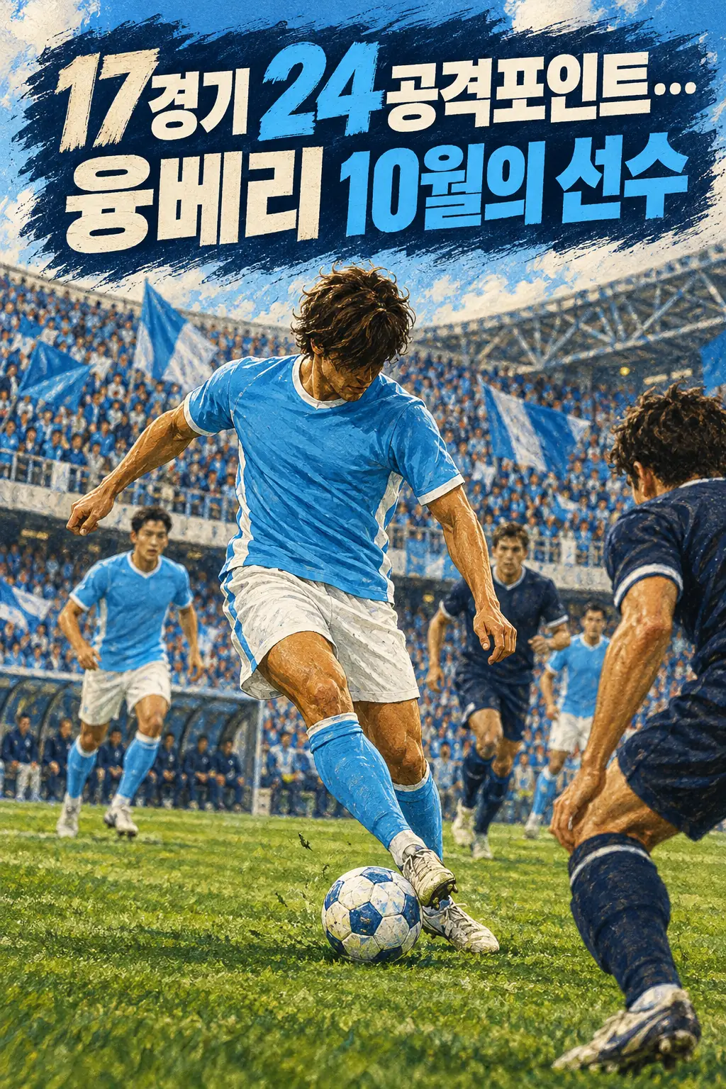 17경기 24공격포인트…융베리 10월의 선수