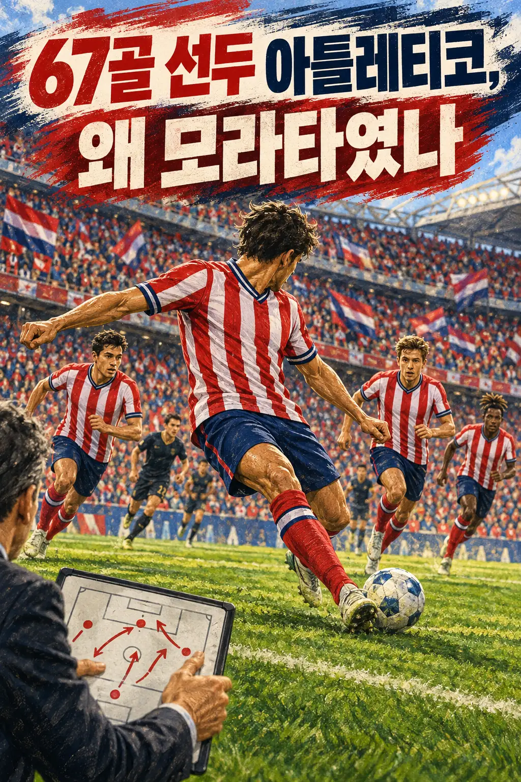 67골 선두 아틀레티코, 왜 모라타였나