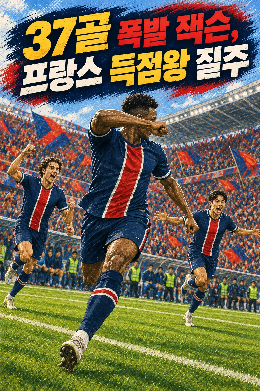 37골 폭발 잭슨, 프랑스 득점왕 질주