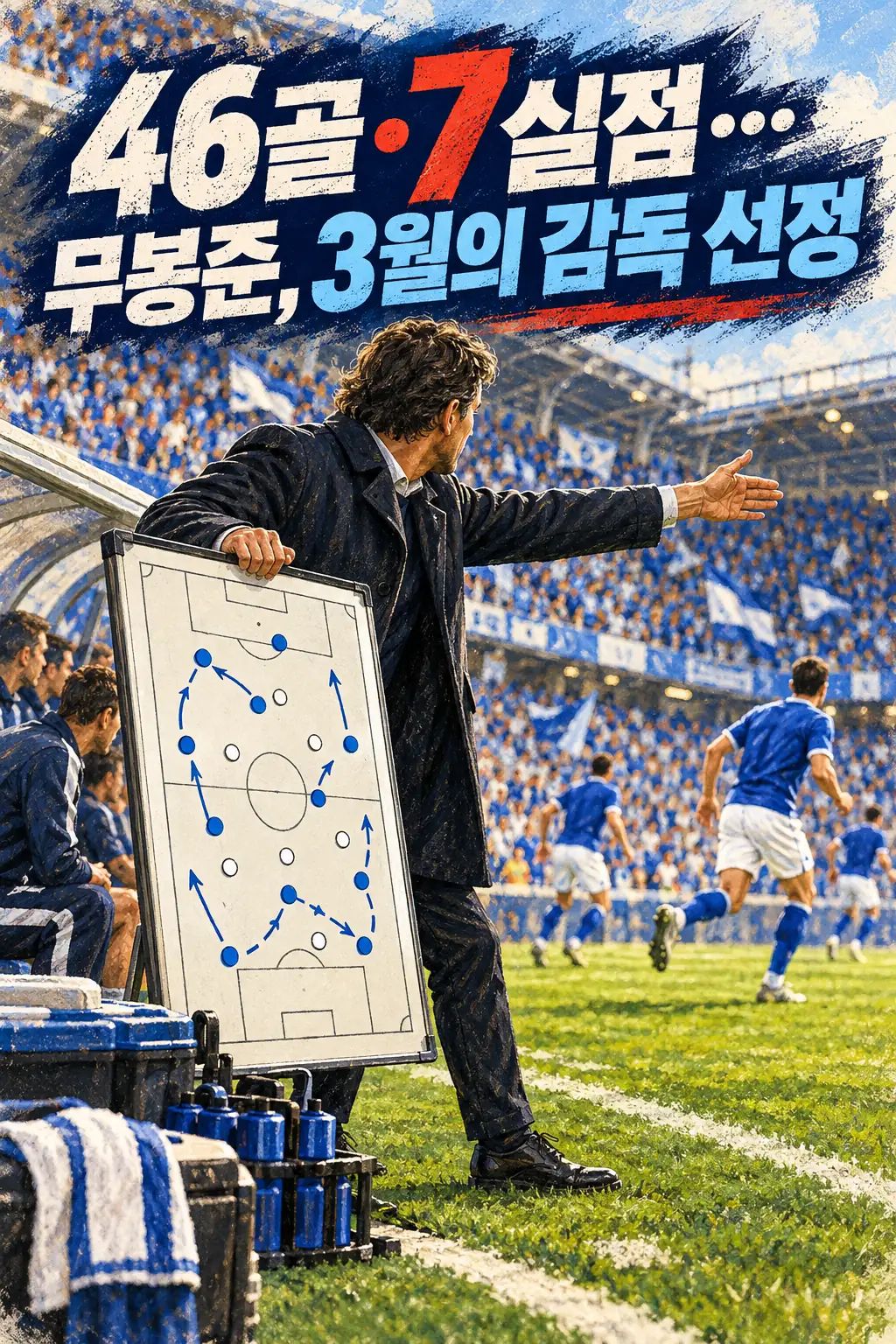 46골·7실점…무봉준, 3월의 감독 선정