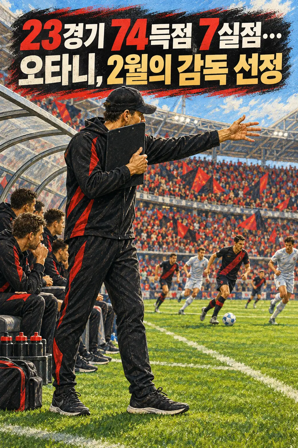 23경기 74득점 7실점…오타니, 2월의 감독 선정