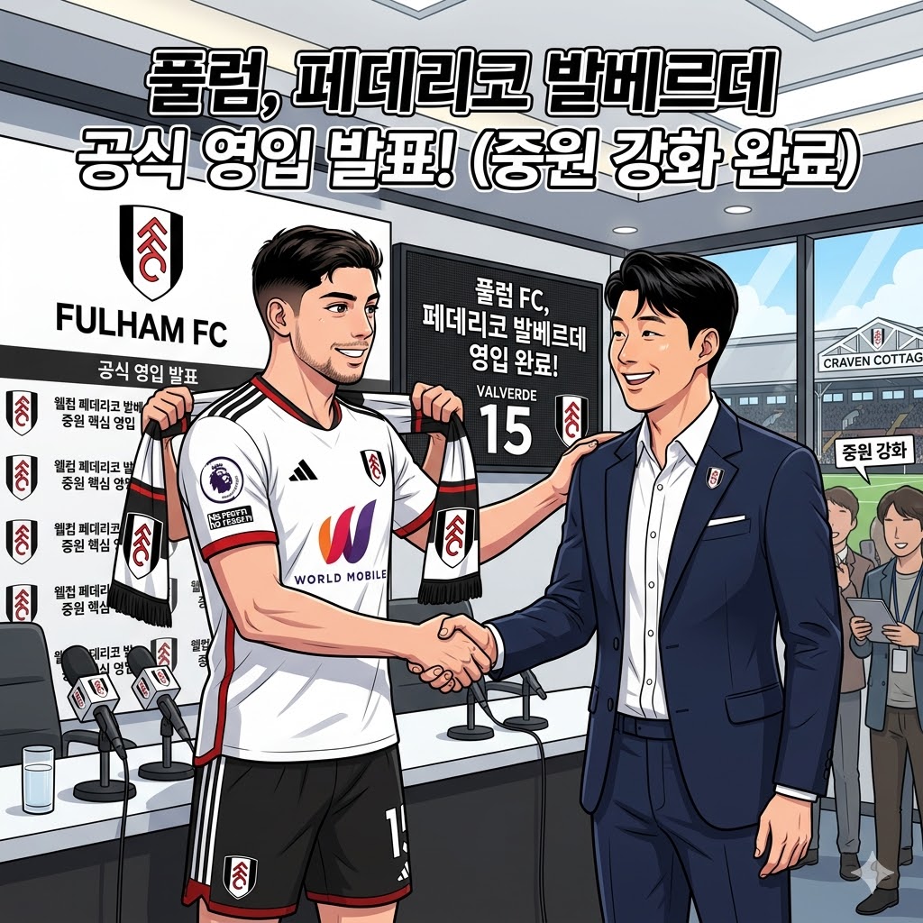 손흥민의 풀럼, 발베르데 영입으로 대반전 노린다