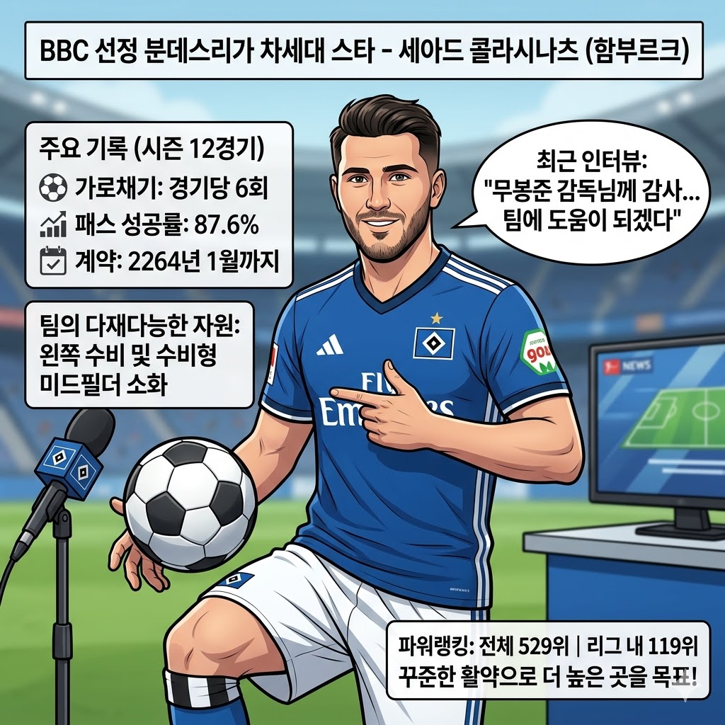 [분데스리가] 함부르크_ 콜라시나츠, 40억 가치의 수