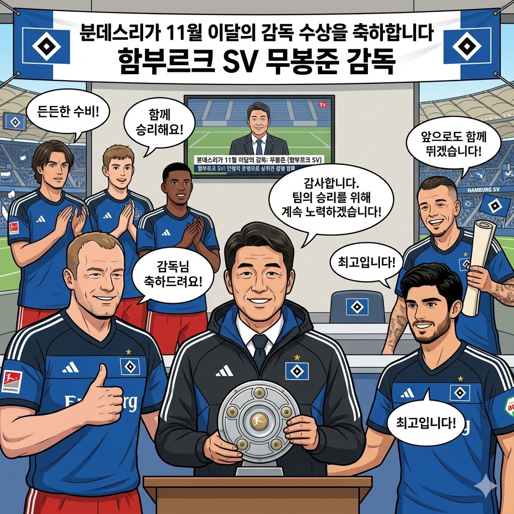 무봉준의 마법, 함부르크 분데스리가 5위 질주