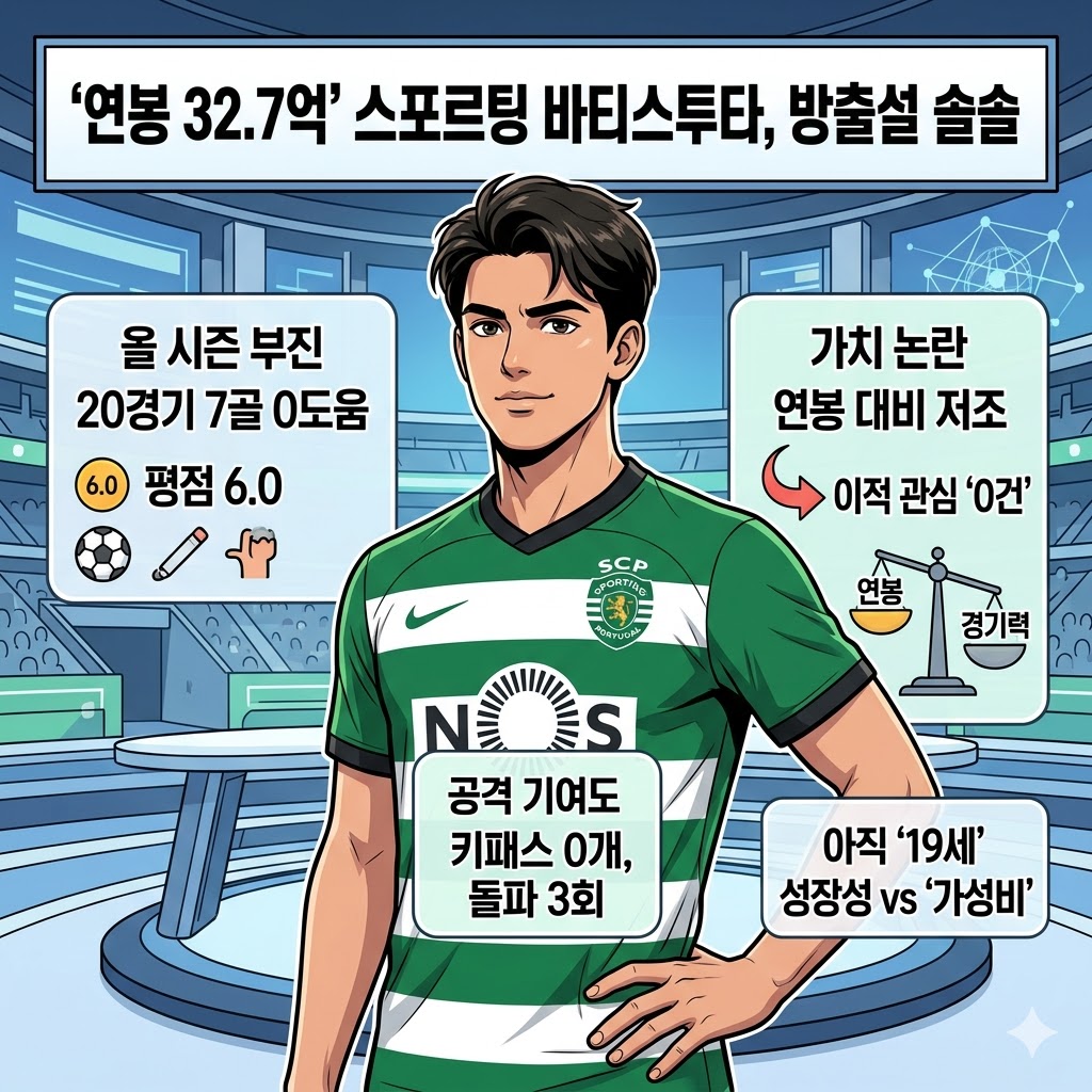 바티스투타, 32.7억 연봉값 못하나…방출 초읽기