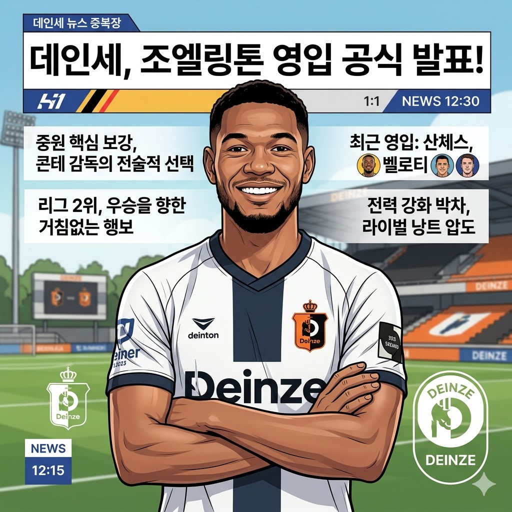 콘테의 데인세, 조엘링톤 영입으로 [끝판왕] 전력 완