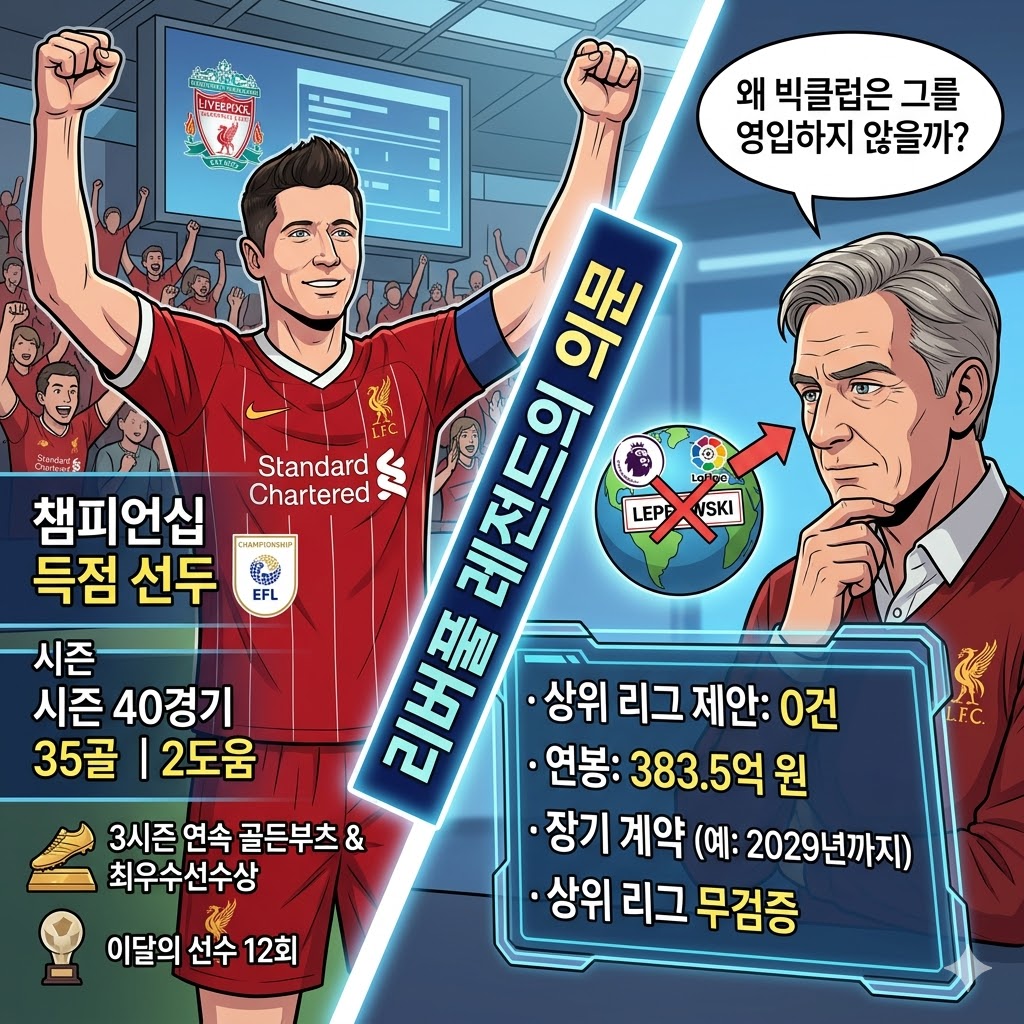 시즌 35골인데 관심 0건.. 레반도프스키의 [미스터리]