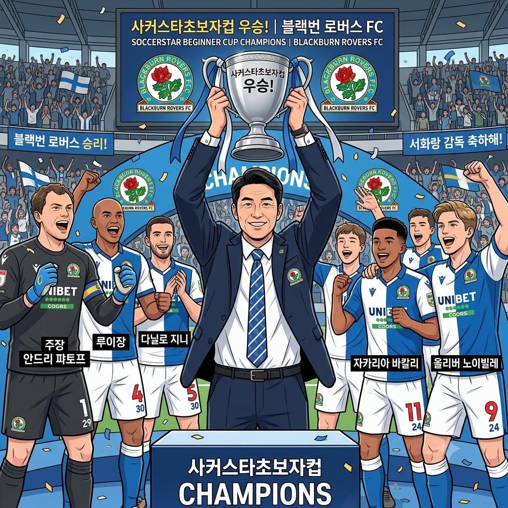 서화랑호 블랙번, 승격 후 컵 제패까지 [멈출 줄 모르